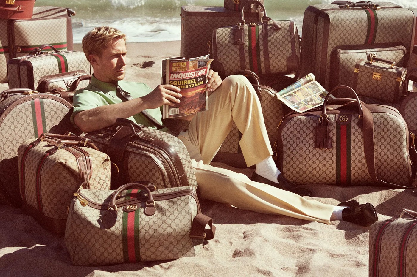 Ryan Gosling Est Le Nouveau Visage De La Dernière Campagne De Gucci 