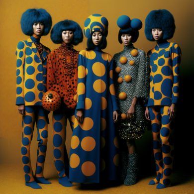 Yayoi Kusama 1970s Collection – Generated with Ai