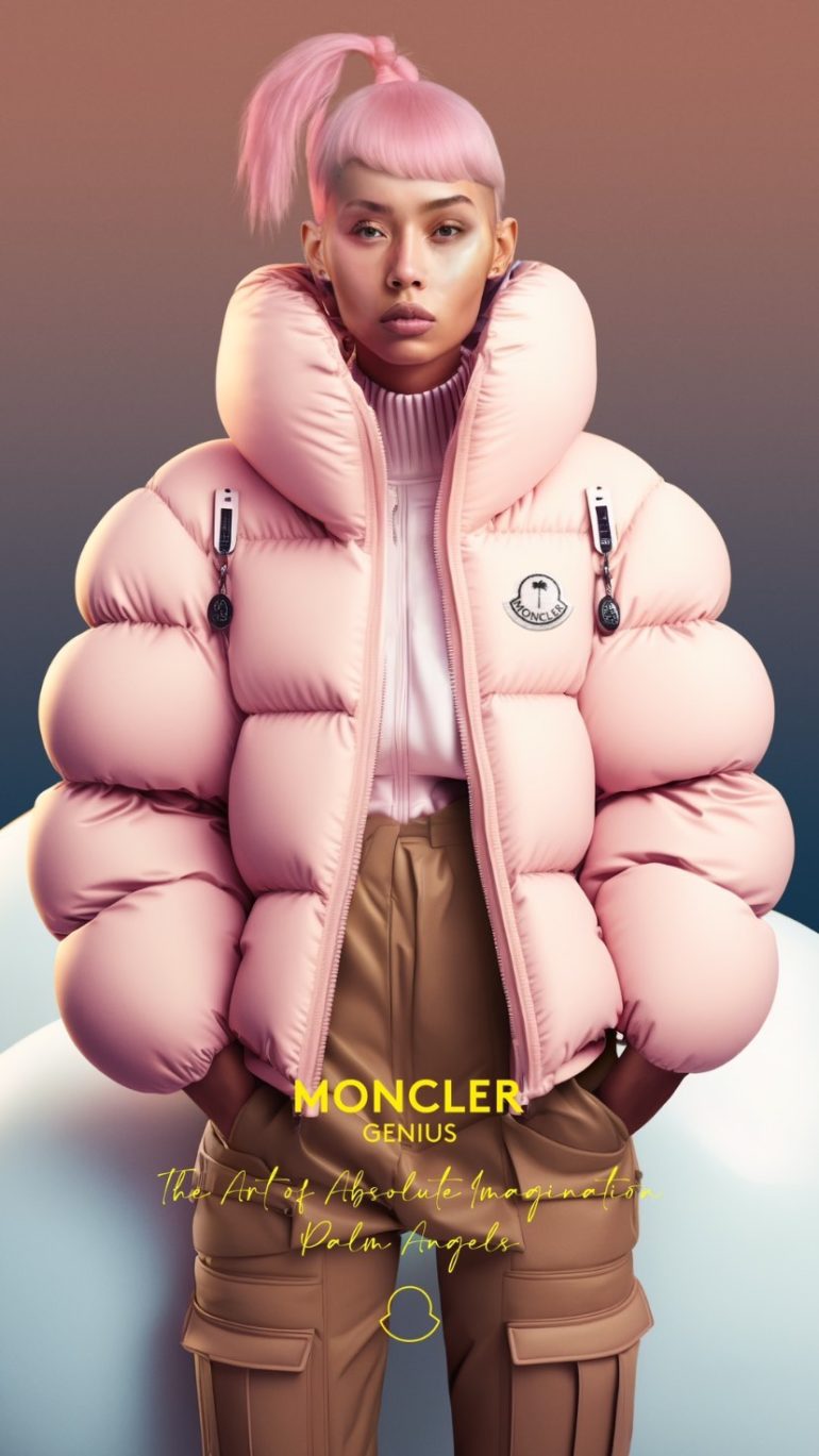 Moncler Genius First AI Campaign